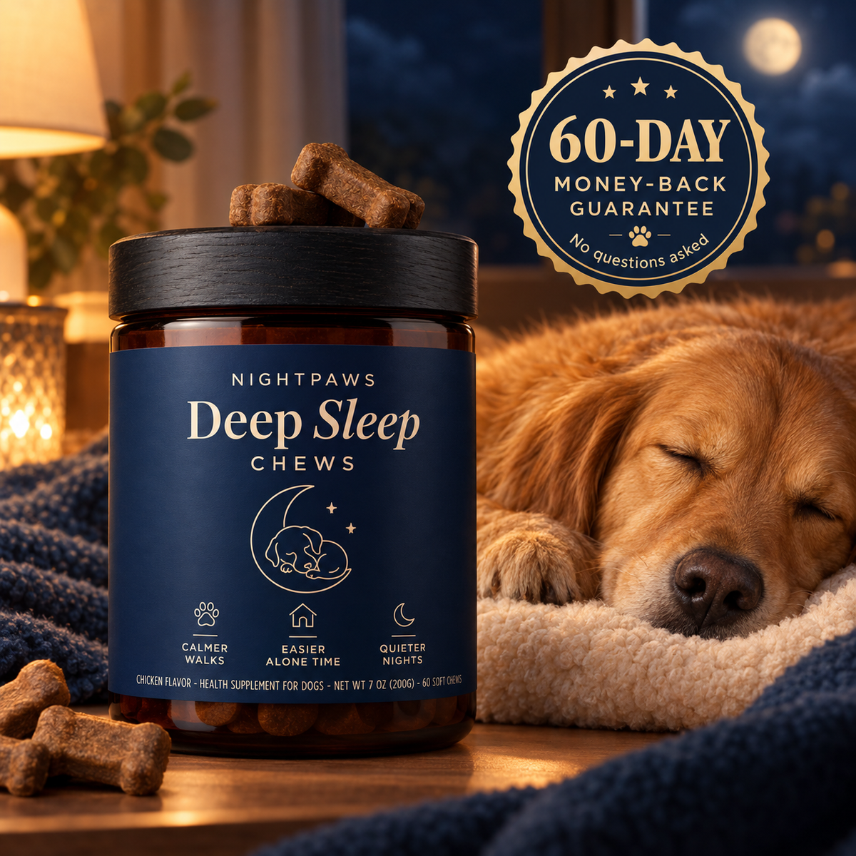 NightPaws Deep Sleep Chews