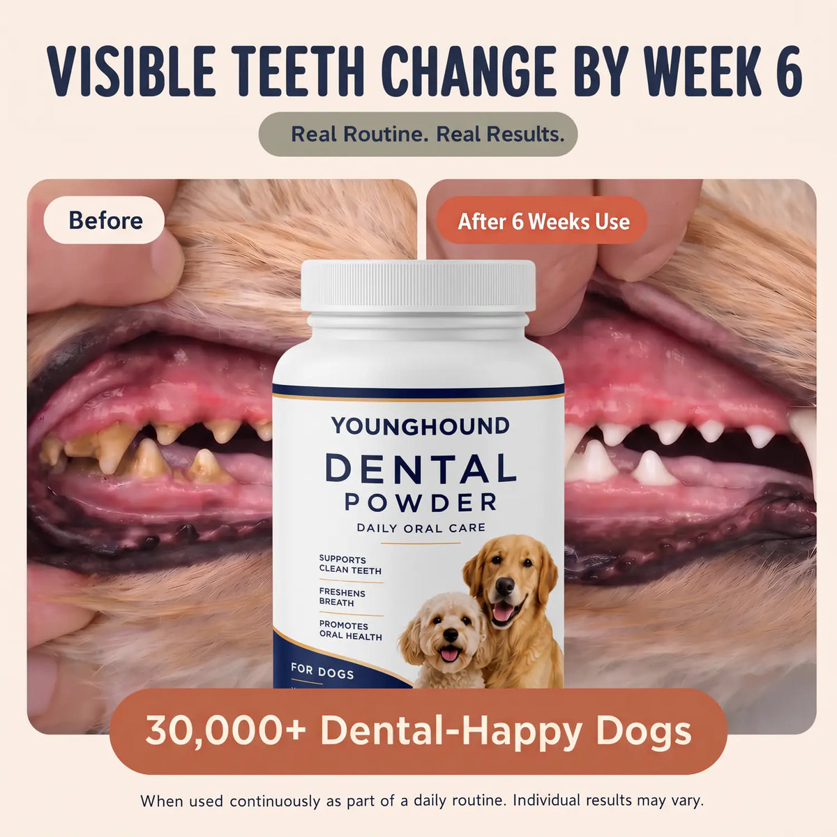 Clinical study results for the Young Hound postbiotic